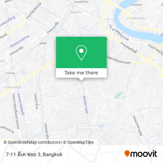 7-11 ดีเค ซอย 3 map