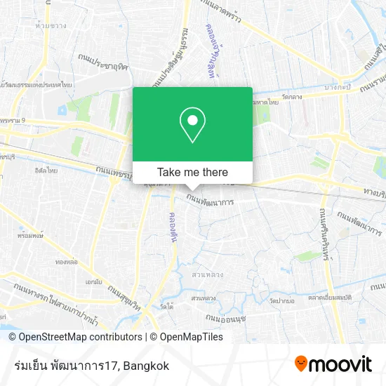 ร่มเย็น พัฒนาการ17 map