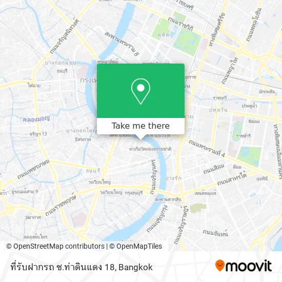 ที่รับฝากรถ ซ.ท่าดินแดง 18 map