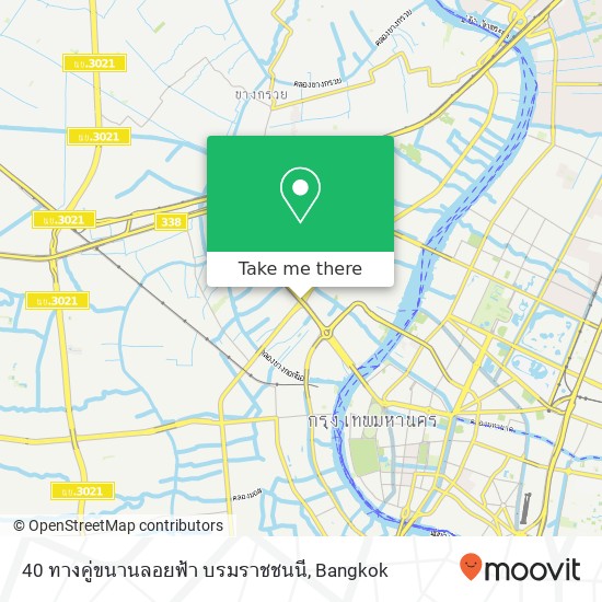 40 ทางคู่ขนานลอยฟ้า บรมราชชนนี map