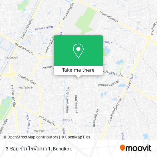 3 ซอย ร่วมใจพัฒนา 1 map