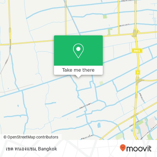 เขต หนองแขม map