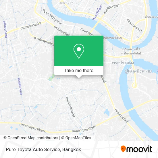 Pure Toyota Auto Service map
