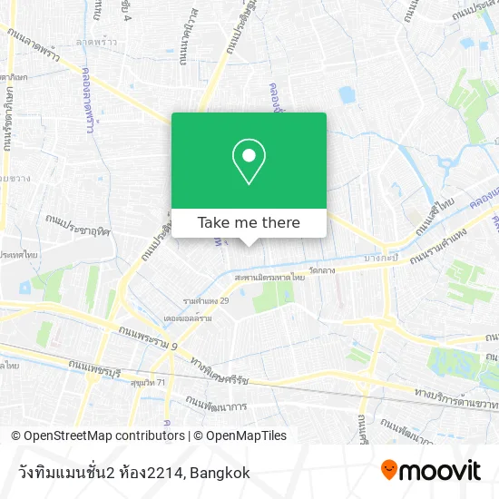 วังทิมแมนชั่น2 ห้อง2214 map