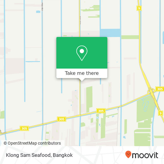 Klong Sam Seafood map