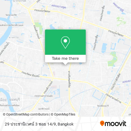 29 ประชานิเวศน์ 3 ซอย 14/9 map