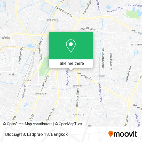 Blocs@18, Ladprao 18 map