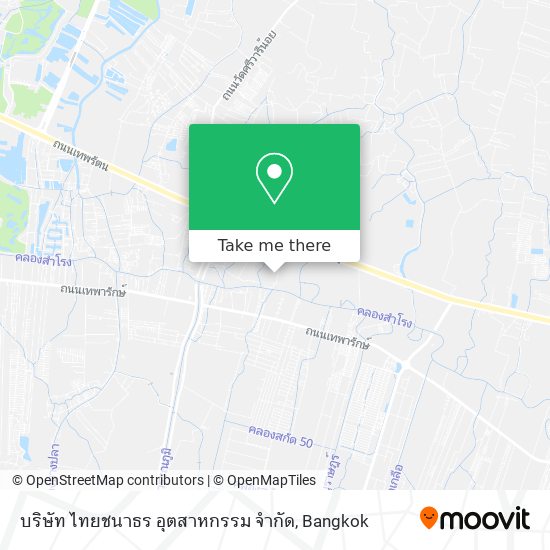 บริษัท ไทยชนาธร อุตสาหกรรม จำกัด map