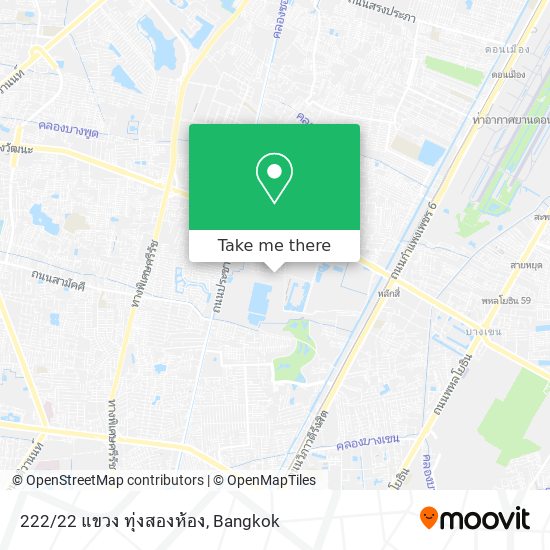 222/22 แขวง ทุ่งสองห้อง map
