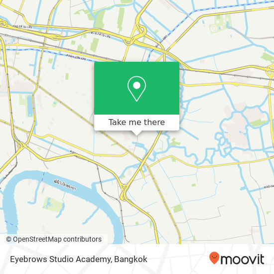 Eyebrows Studio Academy map