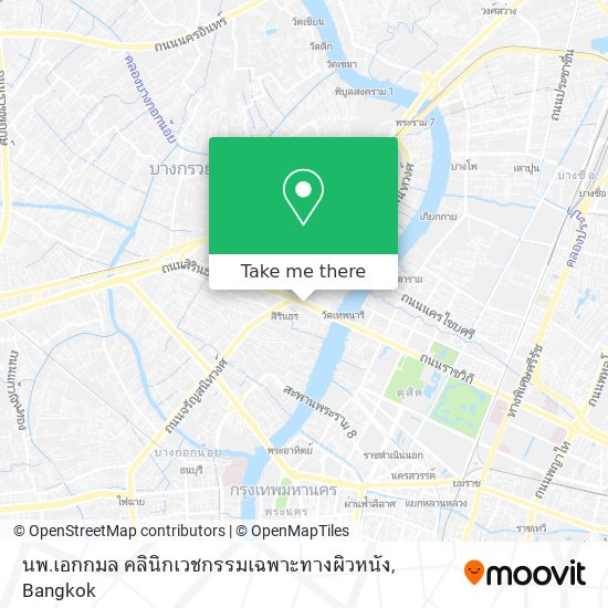 นพ.เอกกมล คลินิกเวชกรรมเฉพาะทางผิวหนัง map