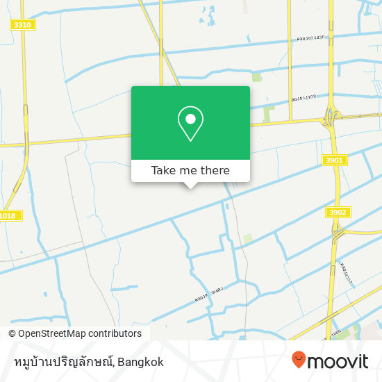 หมูบ้านปริญลักษณ์ map