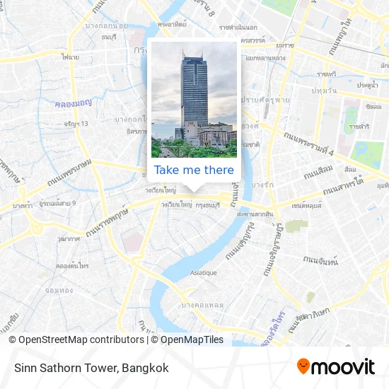 Sinn Sathorn Tower map