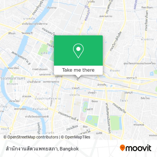 สำนักงานสัตวแพทยสภา map