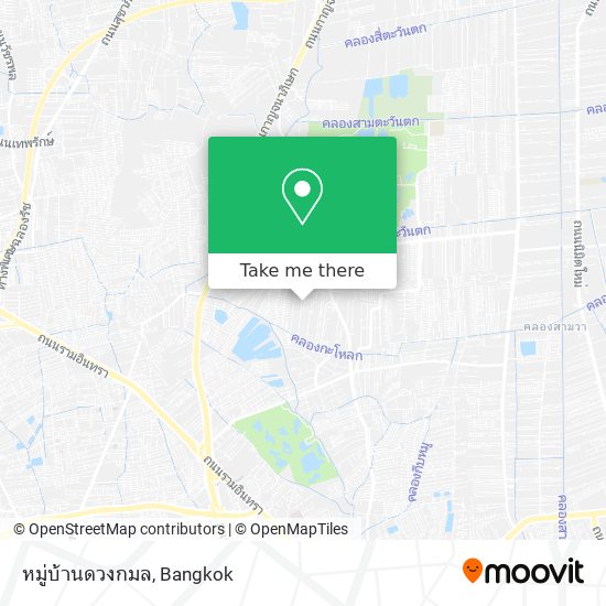 หมู่บ้านดวงกมล map