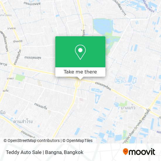 Teddy Auto Sale | Bangna map