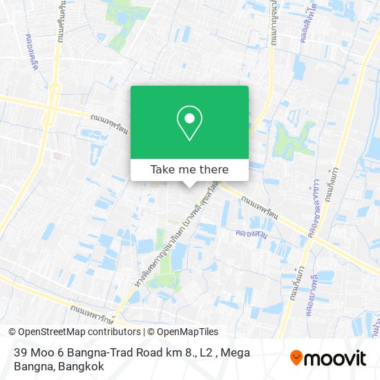 39 Moo 6 Bangna-Trad Road km 8., L2 , Mega Bangna map