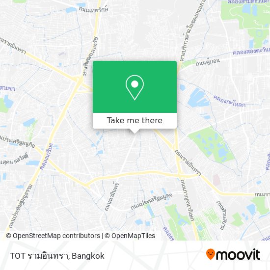 TOT รามอินทรา map