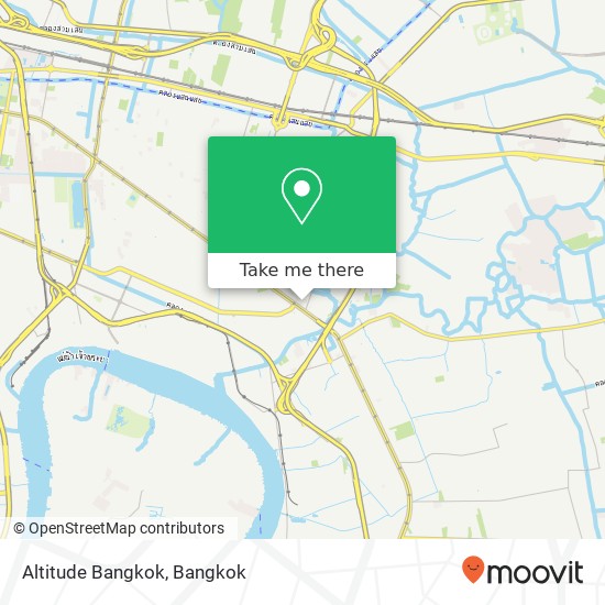 Altitude Bangkok map