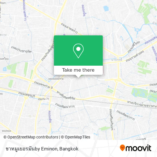 ขาหมูเยอรมันby Eminon map