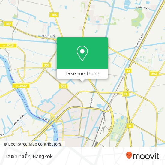 เขต บางซื่อ map