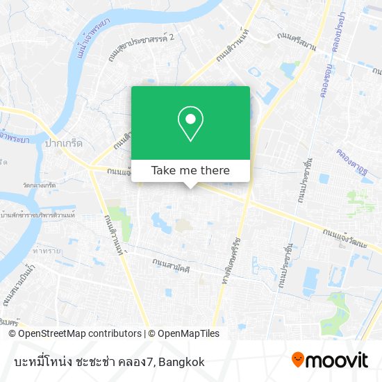 บะหมี่โหน่ง ชะชะช่า คลอง7 map