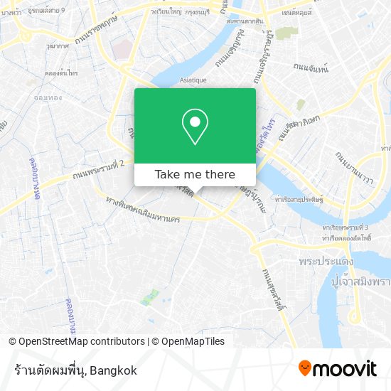 ร้านตัดผมพี่นุ map