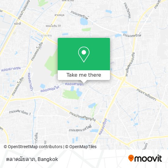 ตลาดมัยลาภ map