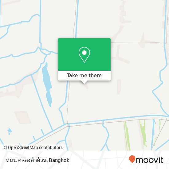 ถนน คลองลำด้วน map