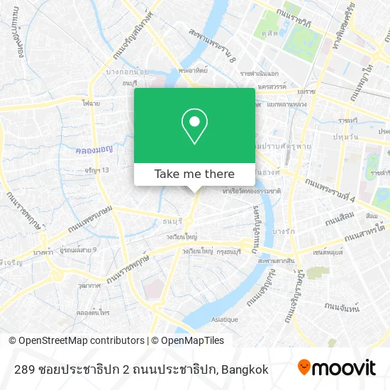 289 ซอยประชาธิปก 2 ถนนประชาธิปก map
