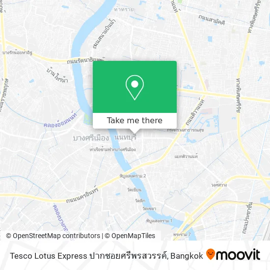 Tesco Lotus Express ปากซอยศรีพรสวรรค์ map