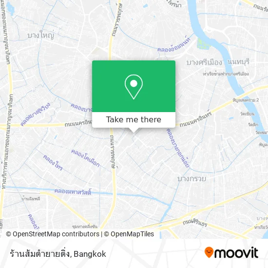 ร้านส้มตำยายติ่ง map