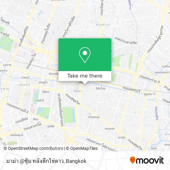 มาม่า @ซุ้ม หลังตึกไข่ดาว map