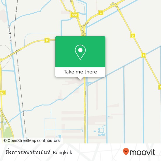 ยิ่งถาวรอพาร์ทเม้นท์ map