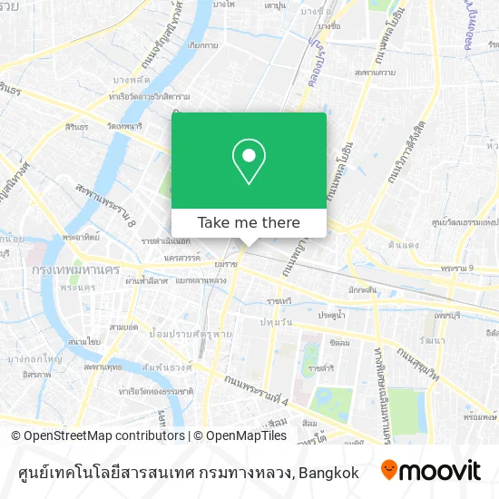 ศูนย์เทคโนโลยีสารสนเทศ กรมทางหลวง map