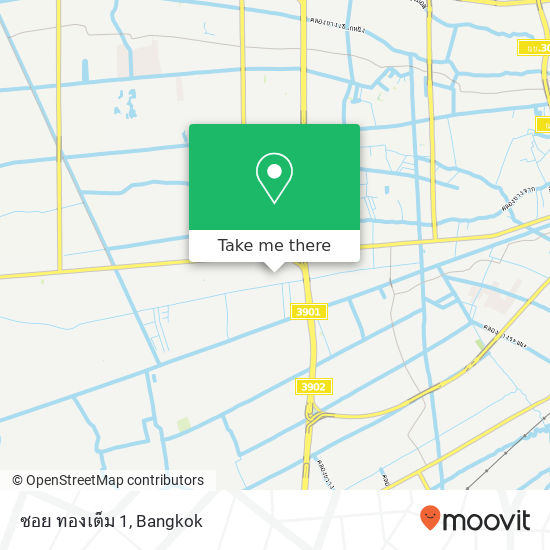 ซอย ทองเต็ม 1 map