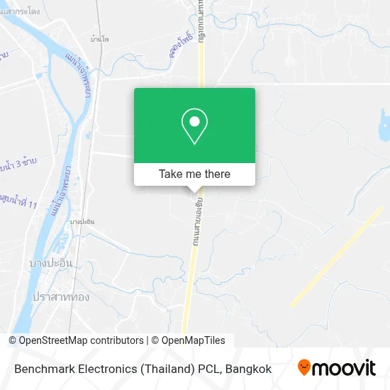 Benchmark Electronics (Thailand) PCL map