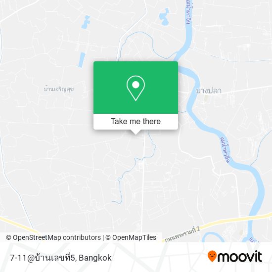 7-11@บ้านเลขที่5 map