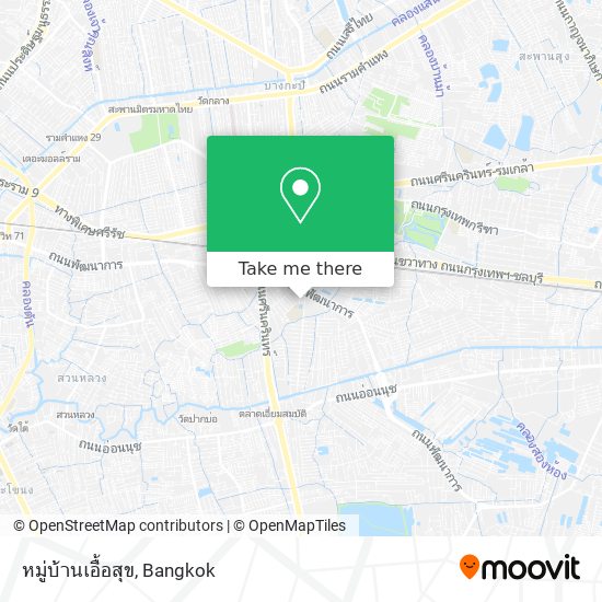 หมู่บ้านเอื้อสุข map