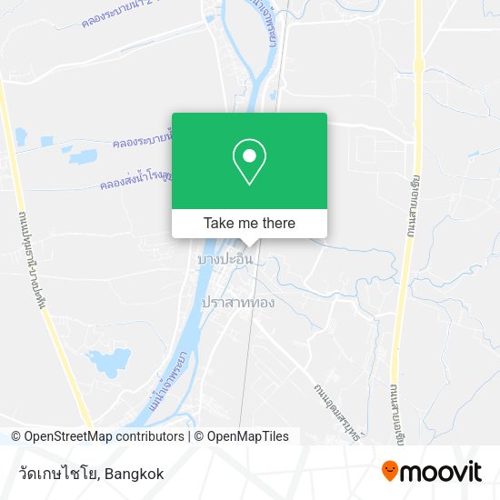 วัดเกษไชโย map