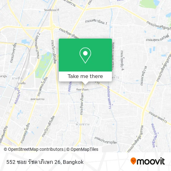 552 ซอย รัชดาภิเษก 26 map