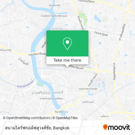 สนามไดร์ฟกอล์ฟสุวงศ์ชัย map