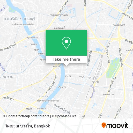 วัดญวณ บางโพ map