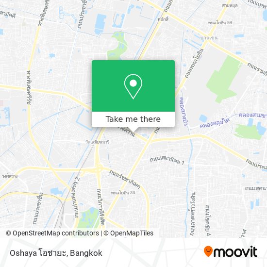 Oshaya โอชายะ map