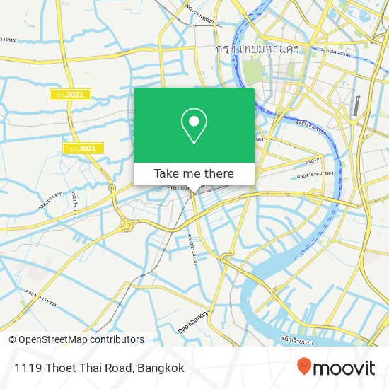 1119 Thoet Thai Road map