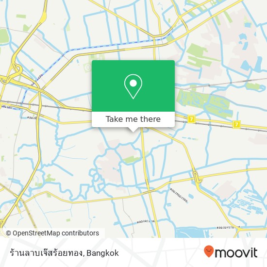 ร้านลาบเจ๊สร้อยทอง map