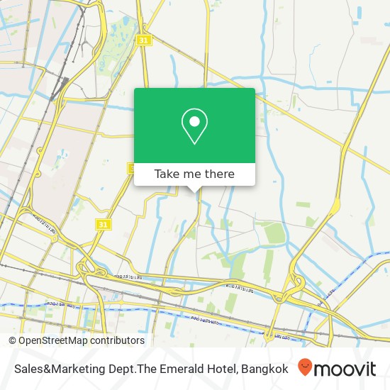 Sales&Marketing Dept.The Emerald Hotel map
