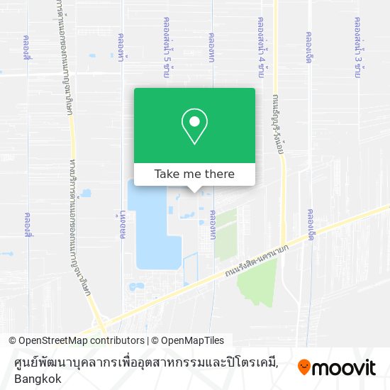 ศูนย์พัฒนาบุคลากรเพื่ออุตสาหกรรมและปิโตรเคมี map