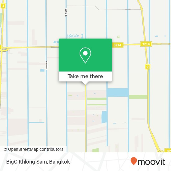 BigC Khlong Sam map