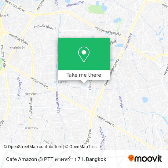 Cafe Amazon @ PTT ลาดพร้าว 71 map